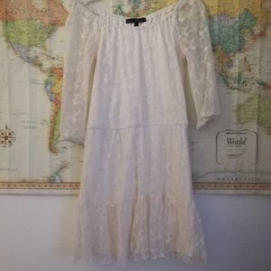 White Lacy Summery Dress
